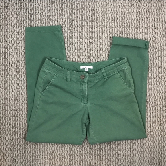 Cabi Style 820 Green Coastal Pants - Picture 1 of 6